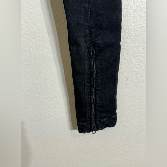 MISS SIXTY womens Black Skinny Fit Jeans Size 24 - Picture 6 of 13